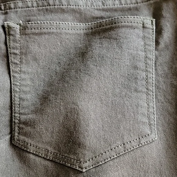 a.n.a JEGGINGS Dark Olive Green size 32/14 - Picture 10 of 10